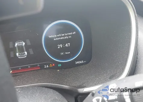 2022 Hyundai Santa Fe Hybrid Blue z USA, uszkodzony, nr VIN KM8S2DA16NU041259